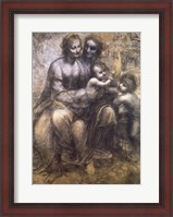 Framed Virgin and Child with St. Anne and Infant St. John the Baptist