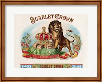 Framed Scarlet Crown