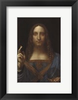 Framed Salvator Mundi