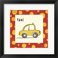 Framed Taxi with Border