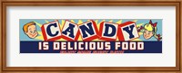 Framed Candy Delicious Food
