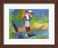 Framed Kid Golf