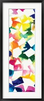 Colorful Cubes III Framed Print