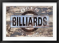 Framed Billiards II