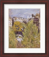 Framed Sacre-Coeur Seen from the Painter's Window Before 1940