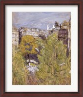Framed Sacre-Coeur Seen from the Painter's Window Before 1940