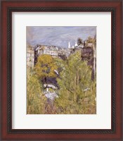 Framed Sacre-Coeur Seen from the Painter's Window Before 1940