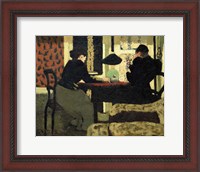 Framed Two Women Under a Lamp, 1892