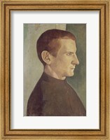 Framed Portrait of the Dutch Painter Jan Verkade, 1893