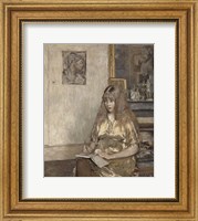 Framed Portrait of Genevieve Bernheim de Villers (1907-1936)