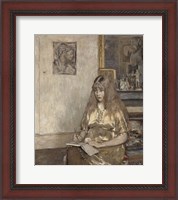 Framed Portrait of Genevieve Bernheim de Villers (1907-1936)