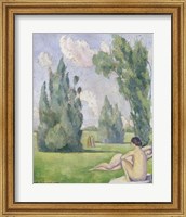 Framed Nude in a Landscape, 1890