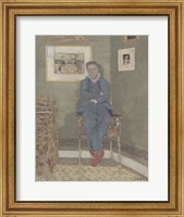 Framed Portrait of Felix Vallotton (1865-1925)