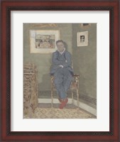 Framed Portrait of Felix Vallotton (1865-1925)