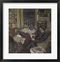 Framed Henri Xavier Fontaine, 1920