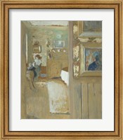 Framed At the House of Maurice Denis at Saint-Germain-en-Laye, c. 1905