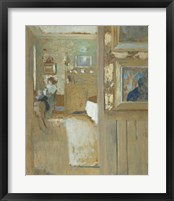 Framed At the House of Maurice Denis at Saint-Germain-en-Laye, c. 1905