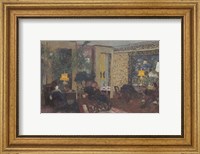 Framed Salon with Three Lamps, Rue Saint-Florentin, 1899