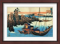 Framed Chinese Fishermen in their Boats
