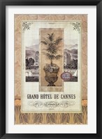 Framed Grand Hotel De Cannes