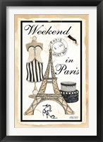 Framed Weekend in Paris