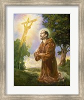 Framed Saint Francis Of Assisi