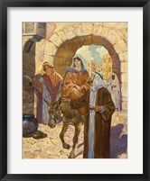 Framed Bethlehem Scene