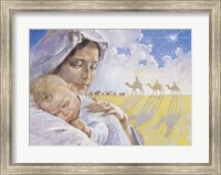 Framed Mary With Baby Jesus