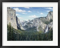 Framed Yosemite Valley