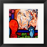 Framed Homage To Picasso 1