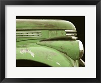 Framed Chevy Streamline - Apple Green