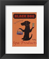 Framed Black Dog Spa Products