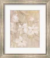 Framed 'Magnolias I' border=