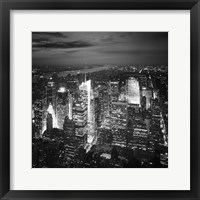 NYC Nights Framed Print