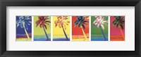 Framed Pop Art Palms