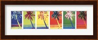Framed Pop Art Palms