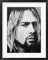 Framed Kurt Cobain