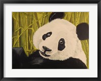 Framed Happy Panda