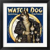 Framed Watch Dog