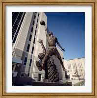 Framed Michael Jordan Statue, United Center, Chicago