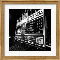 Framed Scoreboard at U.S. Cellular Field, Chicago, Cook County, Illinois