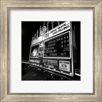 Framed Scoreboard at U.S. Cellular Field, Chicago, Cook County, Illinois