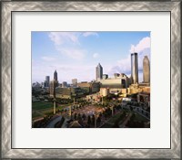 Framed Centennial Olympic Park, Atlanta, Georgia