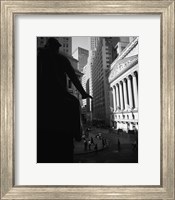 Framed Silhouette of George Washington Statue, Manhattan, New York City