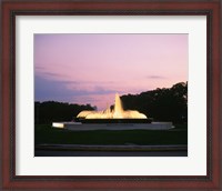 Framed Mecom Fountain, Houston, Texas