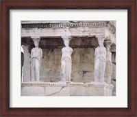 Framed Temple of Athena Nike Erectheum Acropolis, Athens, Greece