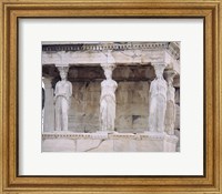 Framed Temple of Athena Nike Erectheum Acropolis, Athens, Greece