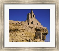 Framed Saint Sauveur Church, Fos-Sur-Mer, Bouches-Du-Rhone, France