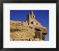 Framed Saint Sauveur Church, Fos-Sur-Mer, Bouches-Du-Rhone, France