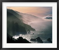 Framed Big Sur Coastline, CA